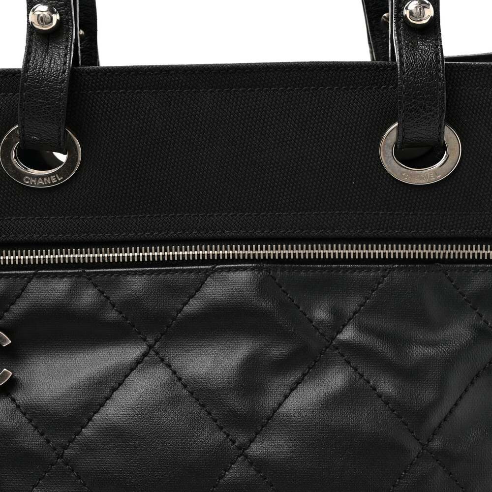 Chanel Coated Canvas Quilted Large #253516C15B - Picture 8 of 13